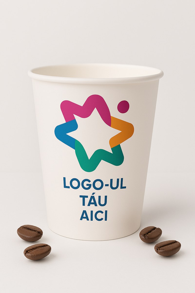Pahar personalizat cu logo, exemplu 3
